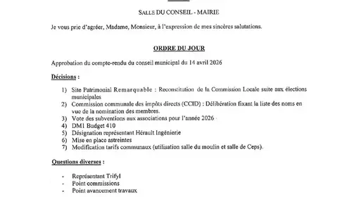 Conseil Municipal