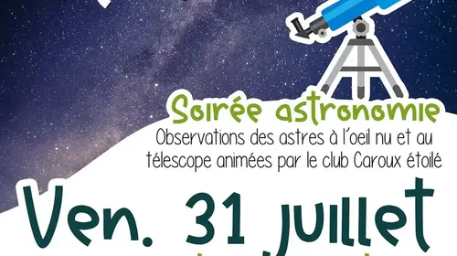 Soirée Astronomie 